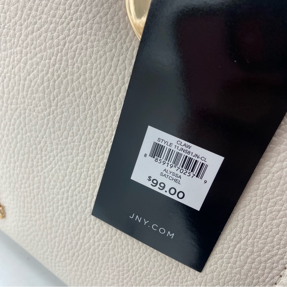 Jones New York Signature Alyssa Satchel Tan Crossbody Shoulder Bag - Picture 5 of 6